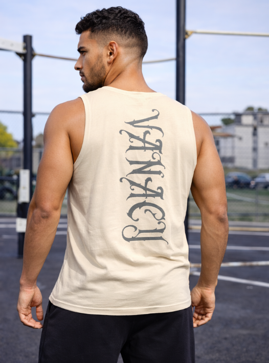 VANACY Sleeveless Oversized Tee