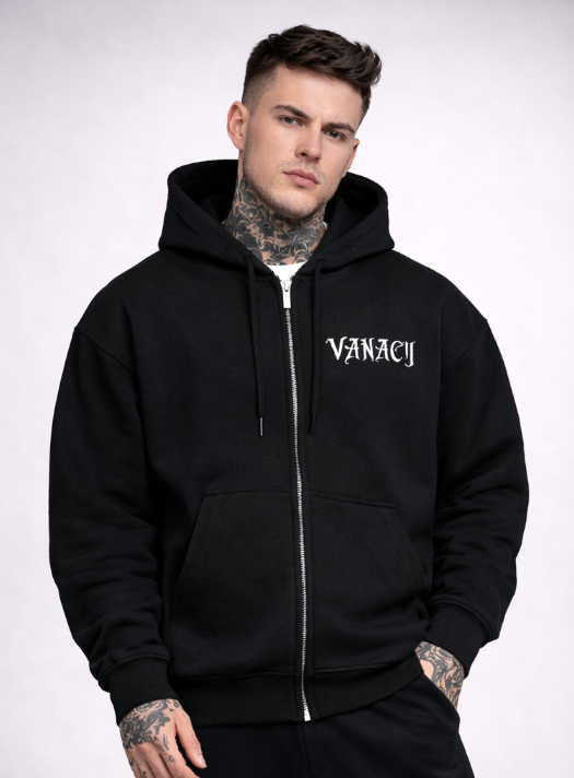 VANACY Cotonou Oversized Zipper Hoodie