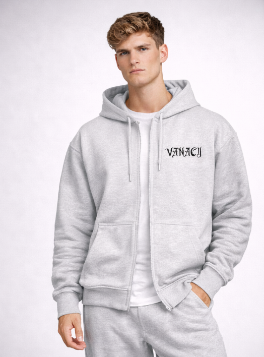 VANACY Cotonou Oversized Zipper Hoodie