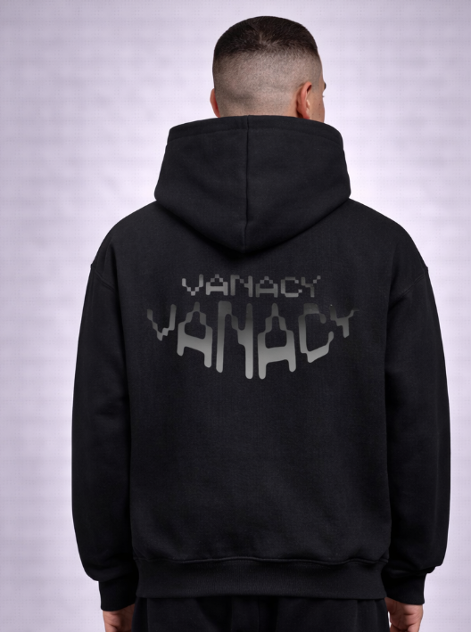 VANACY  Namur Oversized Hoodie Cream Black
