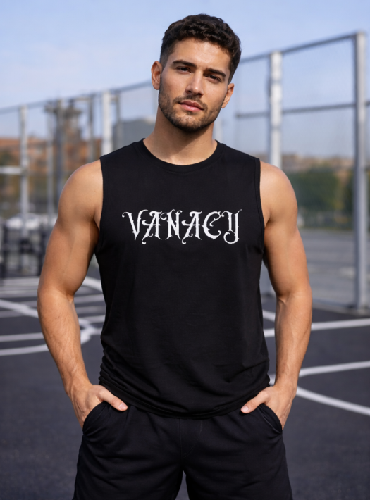 VANACY Sleeveless Oversized Tee