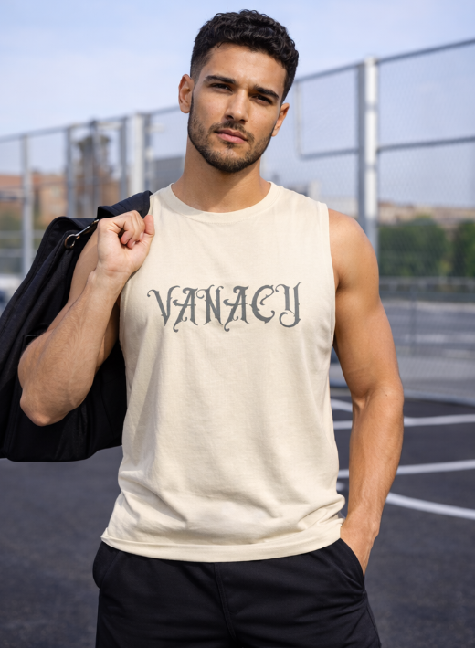 VANACY Sleeveless Oversized Tee