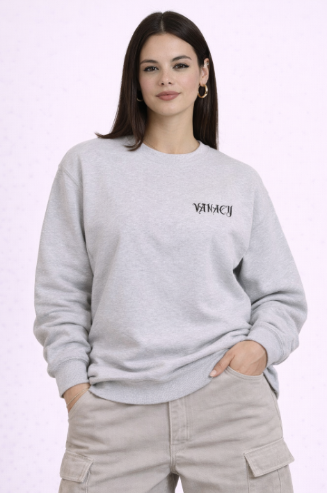 VANACY Unisex Basic Sweatshirt